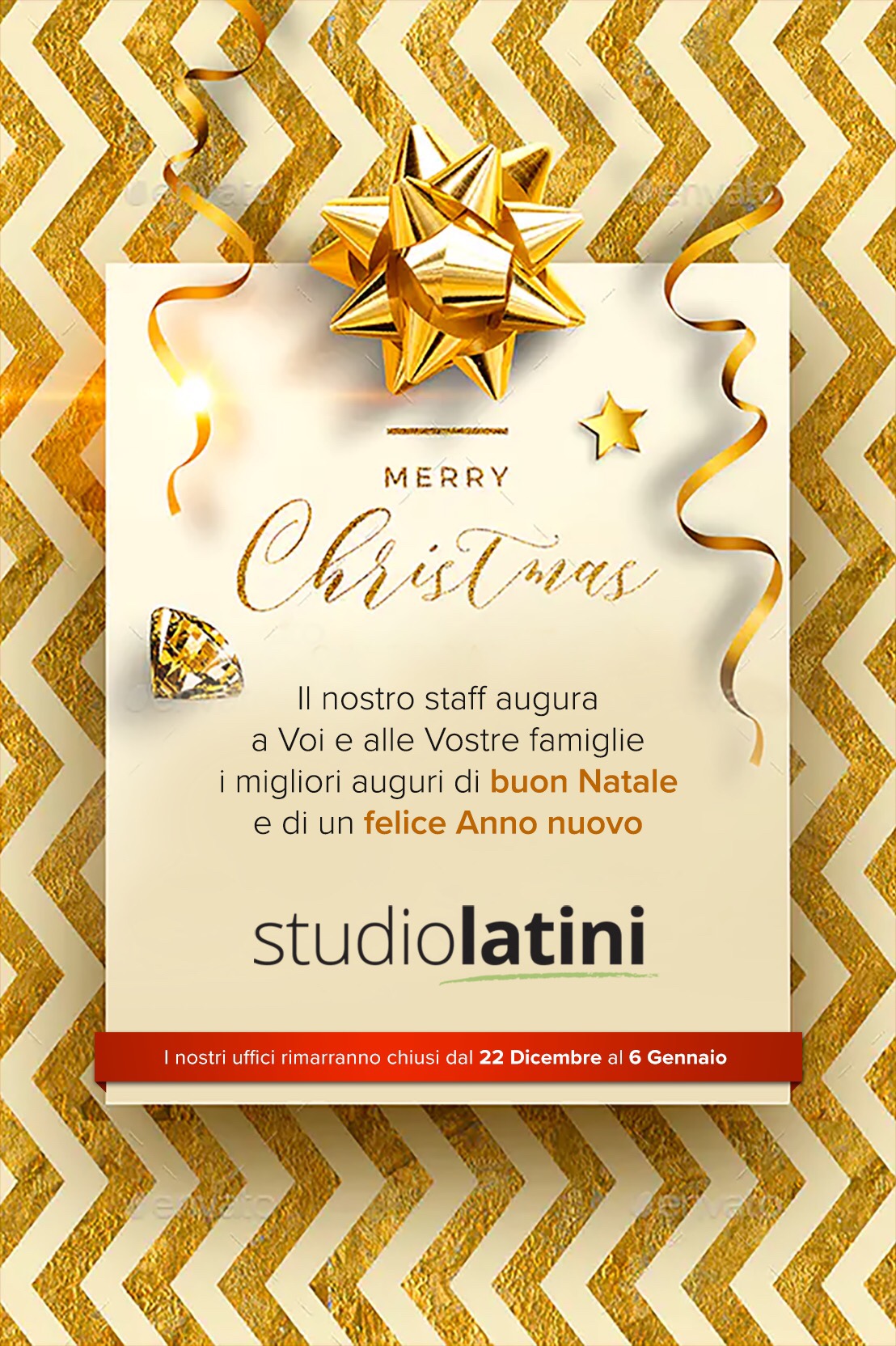 Auguri Di Buon Natale Latino.Buone Feste Da Studio Latini Studio Latini